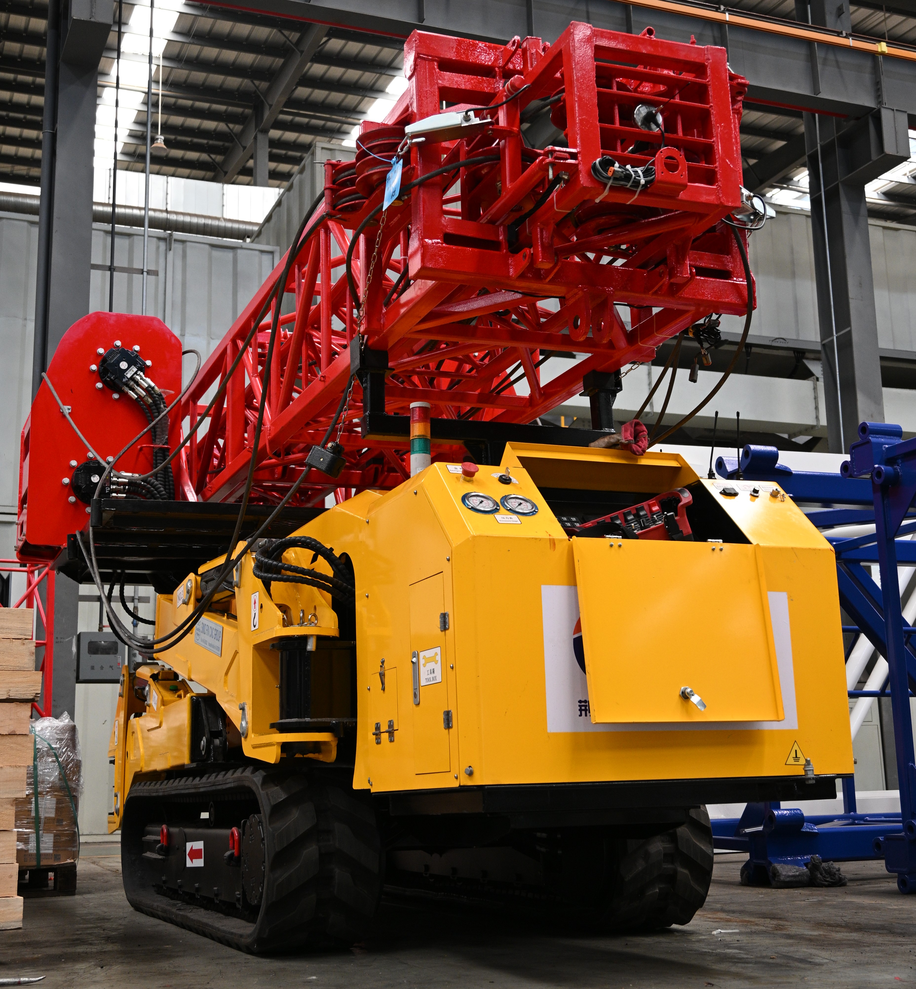 Steel Structure Movable Tower Crane for Tower
