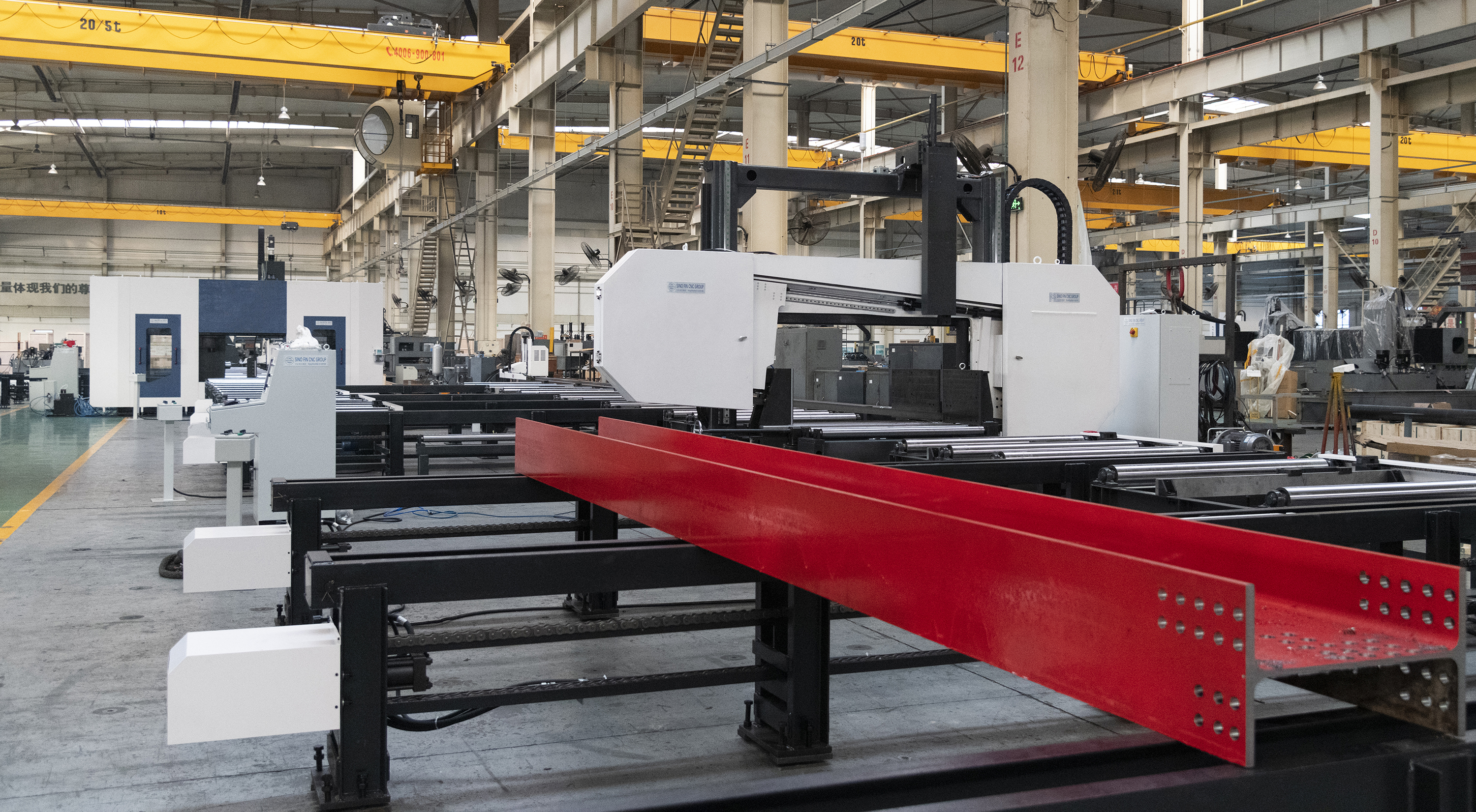 CNC 3D H Beam Drilling Machine