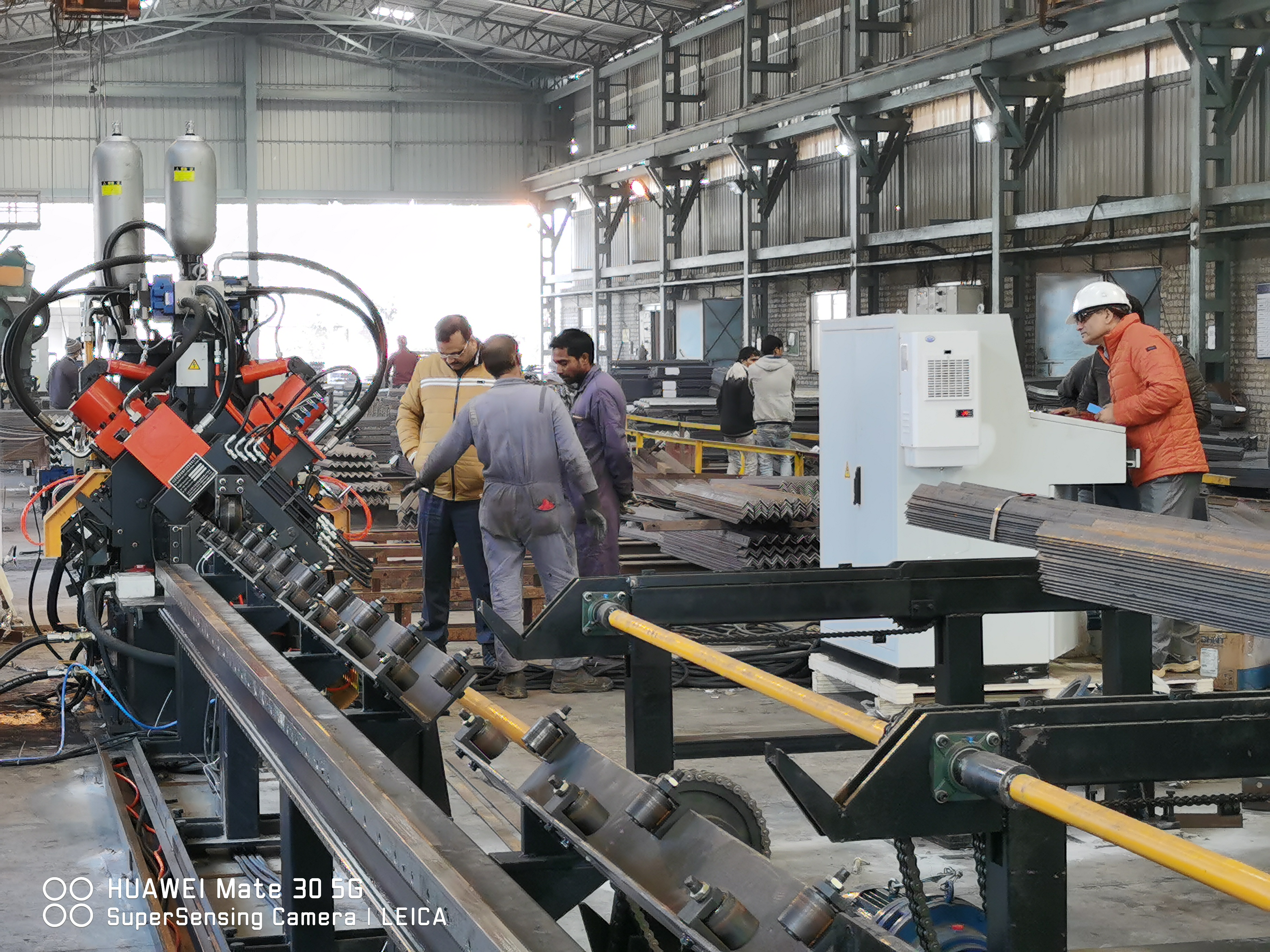 Angle Steel Line in India