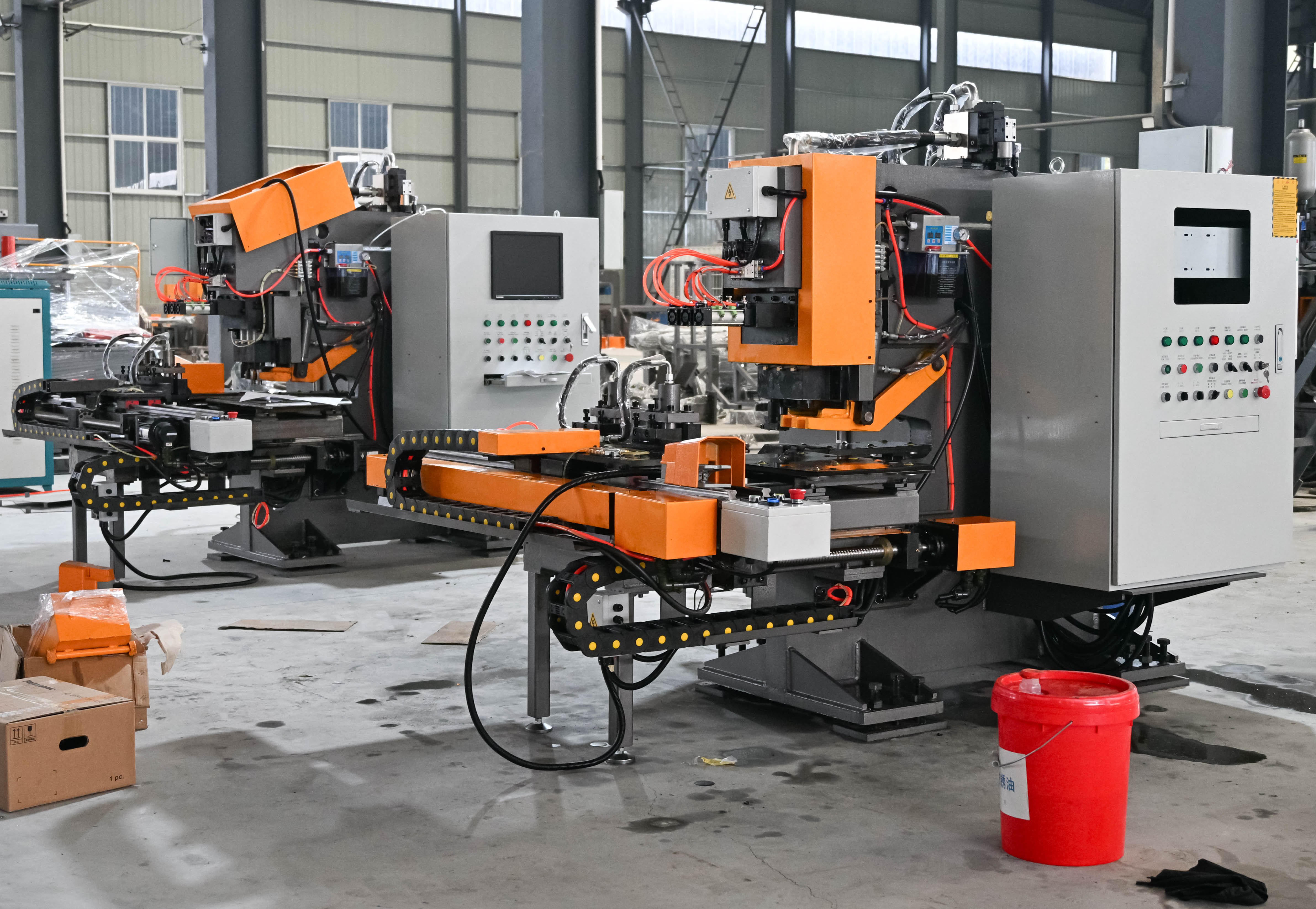 All in One Steel Plate Punching Machine