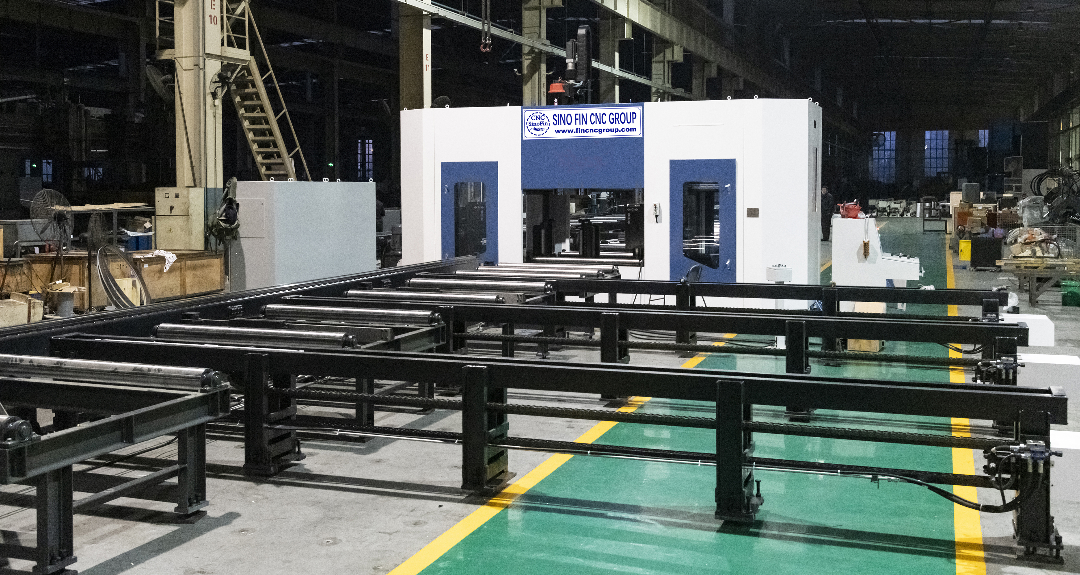 CNC 3D H Beam Drilling Machine